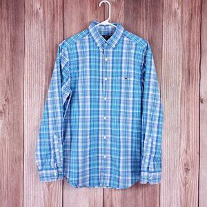 NWT Vineyard Vines Mens Medium Gibbs Hill Plaid Classic Fit Tucker Shirt